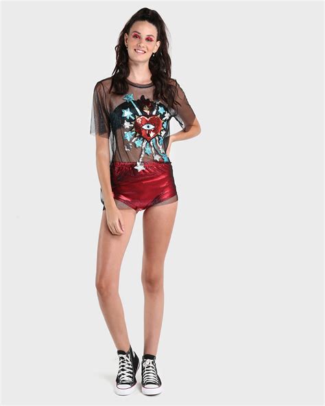 Riachuelo Hot Pants Metalizado