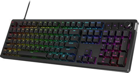 Amazon Hyperx Alloy Rise Hot Swappable Mechanical Gaming Keyboard Pc Ambient Light