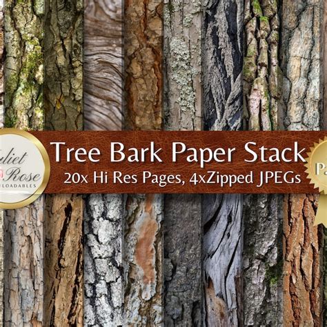 Tree Bark Etsy