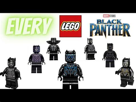 EVERY LEGO Black Panther Minifigure EVER MADE YouTube