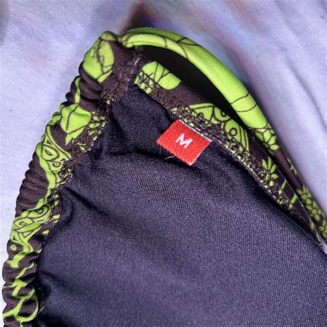 Y K Beaded Bikini Green Super Cute And In Great Depop