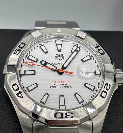 Tag Heuer Aquaracer Calibre M White Swiss Automatic Way Ba