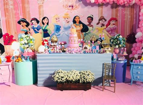 Decoração De Aniversario Das Princesas Disney