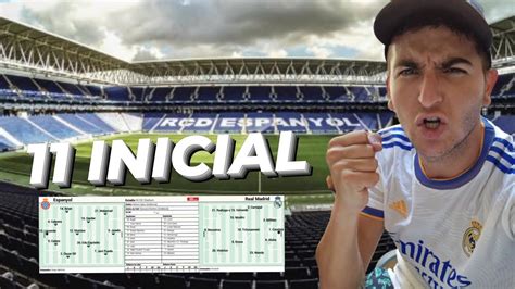 Inicial Espanyol Vs Real Madrid Agosto Youtube