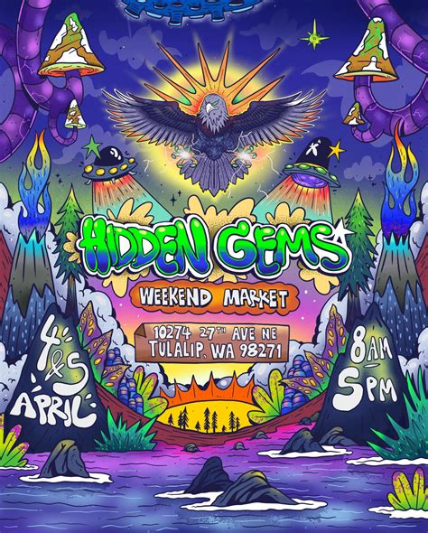 Hidden Gems Weekend Market - Snohomish County Swap Meet | Tulalip WA