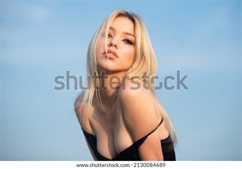 Sexy Sensual Blonde Woman Beautiful Girl Stock Photo Shutterstock