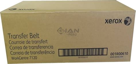 Transfer Belt 001R00610 WorkCentre 7120 Negro 200k.