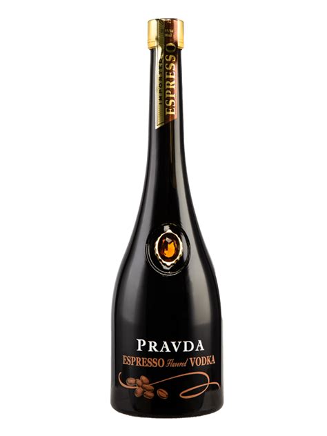 Pravda Vodka Espresso 70cl 375 • Ib Stores