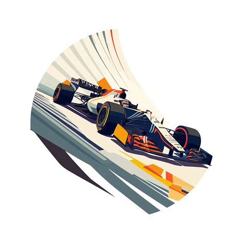 Single Seater Race Car Design T Shirt Design