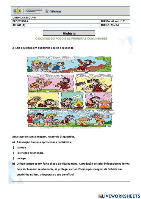 Atividades Nomadismo E Sedentarismo 4 Ano Braincp