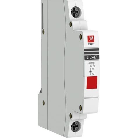 Сигнальная лампа EKF ЛС-47 красная PROxima mdla-47-r-pro - выгодная ...