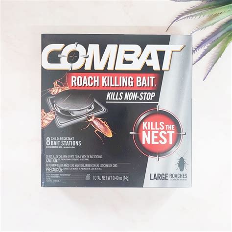 Combat® Roach Killing Bait Kills Small And Large Roaches 8 And 12