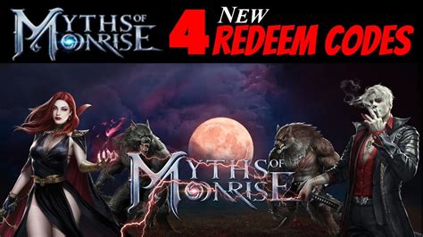 Myths Of Moonrise Redeem Codes Gift Code New In Myths Of