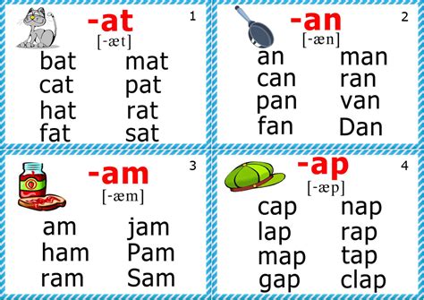 phonics cards short  sound
