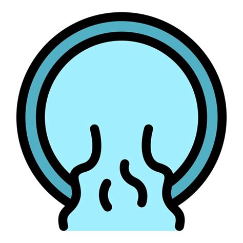 Premium Vector Gutter Icon Outline Gutter Vector Icon Color Flat Isolated