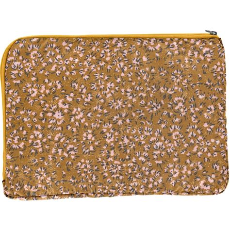 Pochette Ordinateur Pouces Gypso Ocre Papa Pique Et Maman Coud