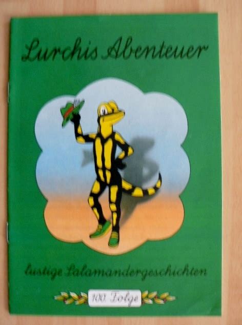 Lurchis Abenteuer 100 Salamander Comic Contor