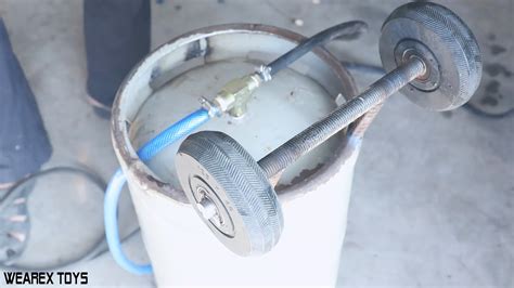 Как сделать пескоструйный аппарат из баллона своими руками