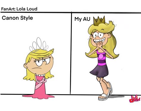Lola Loud Au Design By Deviantartdrewm On Deviantart