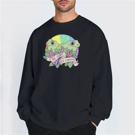 Frog And Toad Be Gay Do Crime Frog Shirt Graphicteestore