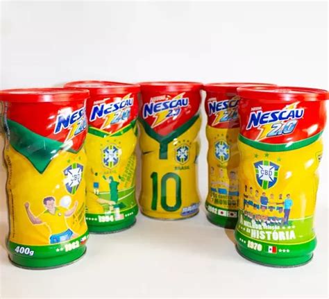 Lata De Nescau Antiga Colecionável Copa Do Mundo 2014 MercadoLivre