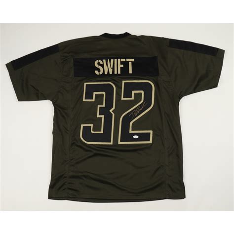 D'Andre Swift Signed Jersey (JSA) | Pristine Auction