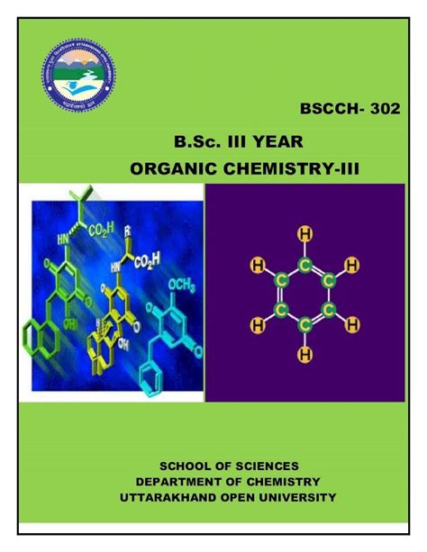 Pdf B Sc Iii Year Organic Chemistry Iii Resonance Spectroscopy For