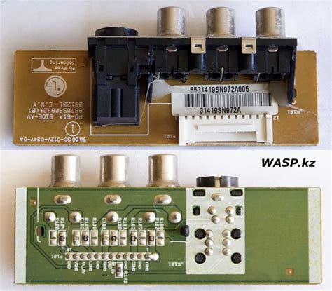 WASP.kz - Статьи: LG 42PC1RR-ZL платы электроники, окончание