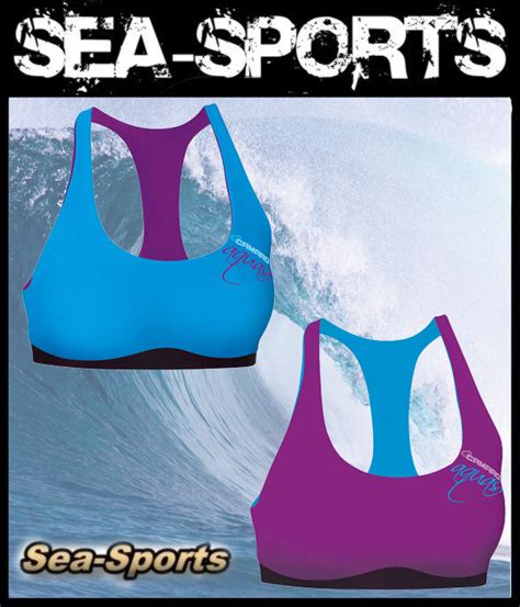 Camaro Aqua Skin Bikini Top Lila Oder Blau Bikinis