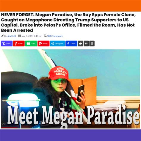 The Female Ray Epps - Megan Paradise — The NPC Show - Buymeacoffee