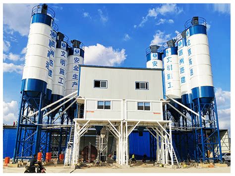 High Efficient Hzs180 Volumetric Concrete Mixer Construction Cement