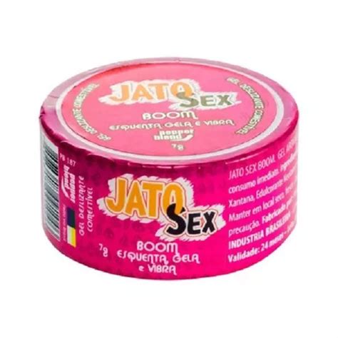 Gel Lubricante Comestible Jato Sex Boom Pepper Blend En Pote De G Mercadolibre