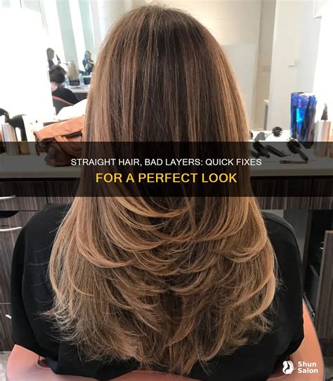 how to fix layers in hair