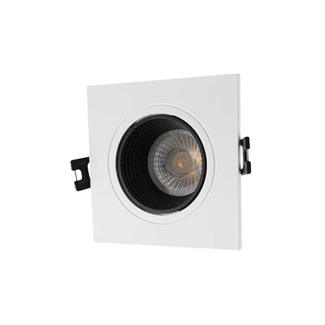 Точечный встраиваемый светильник Denkirs DK3071-WH+BK
