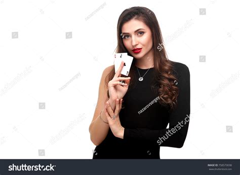 Sexy Curly Hair Brunette Posing Two Stock Photo Shutterstock