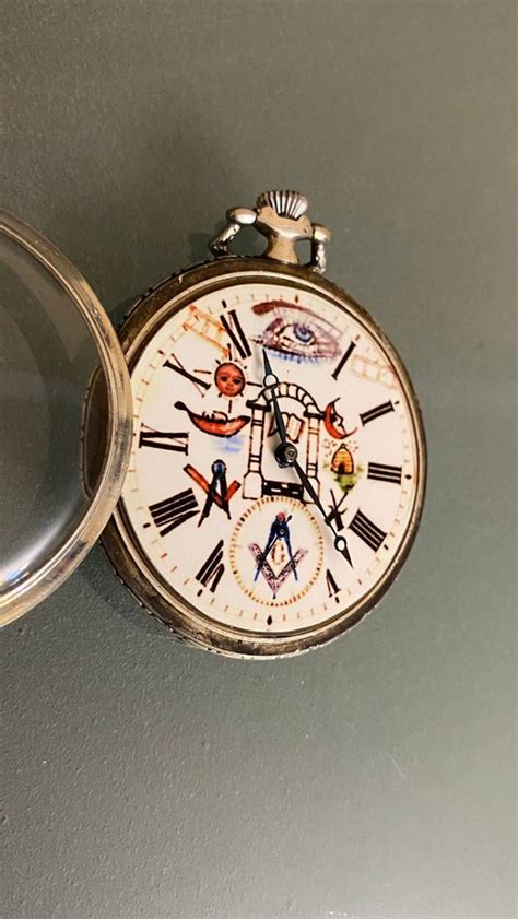Omega Silver Masonic Vintage 1905 1920 Catawiki