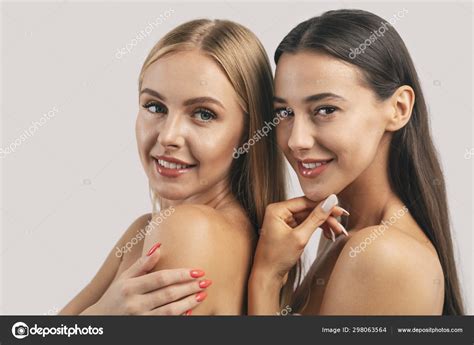 Models With Naked Shoulders Stock Photo Proimagecontent