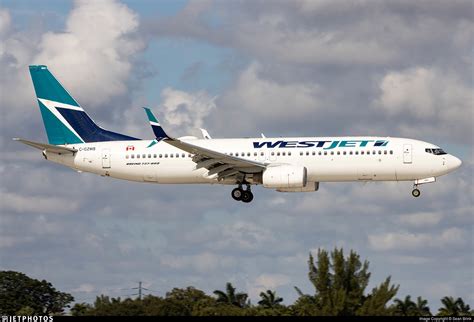 C GZWS Boeing 737 8CT WestJet Airlines Sean Brink JetPhotos