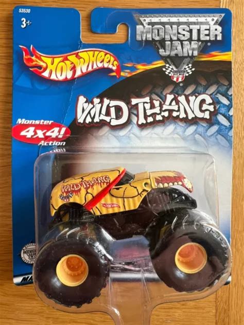 HOT WHEELS MONSTER Jam Truck Wild Thang Rare 1 64 10 00 PicClick UK