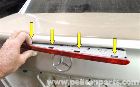 How To Replace Rd Brake Light Mercedes