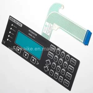 LCD Transparent Window Membrane Keypad Switch China Lcd Membrane