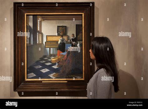 The Music Lesson Vermeer Hi Res Stock Photography And Images Alamy