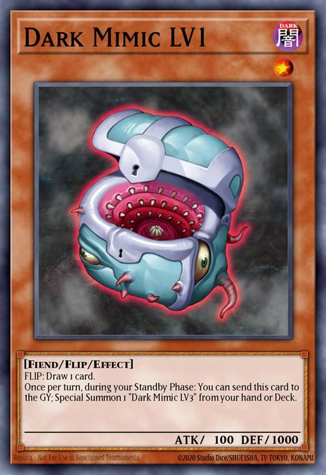 Dark Mimic LV1 - Yu-Gi-Oh! Card Database - YGOPRODeck