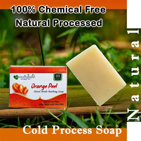 handmade orange peel soap gm  piece handmade soap