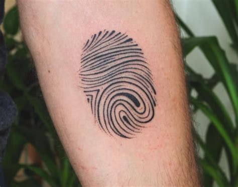 Aggregate More Than Fingerprint Tattoo With Name In Coedo Vn