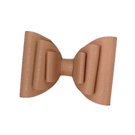 Broche Con Moño Para Cabello Nude BB Family