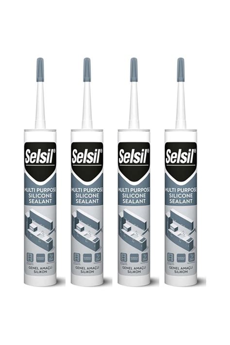 Selsil Genel Amaçlı Silikon 280gr Şeffaf Fiyatı, Yorumları - TRENDYOL