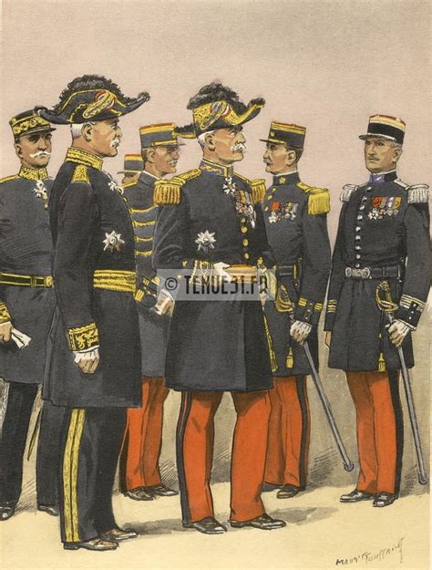 Intendance Histoire Et Uniformes Des Officiers De