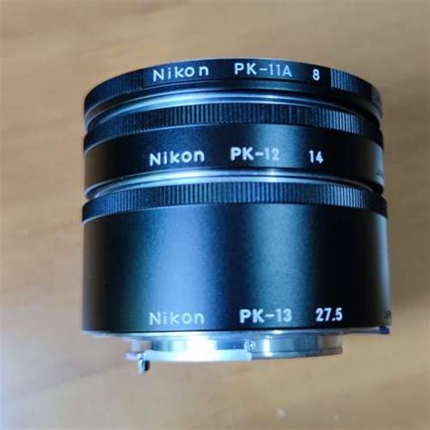 Nikon PK-11A PK-12 PK-13 手動微距近攝環 - 二手或全新手動對焦鏡頭, 攝影產品 - DCFever.com