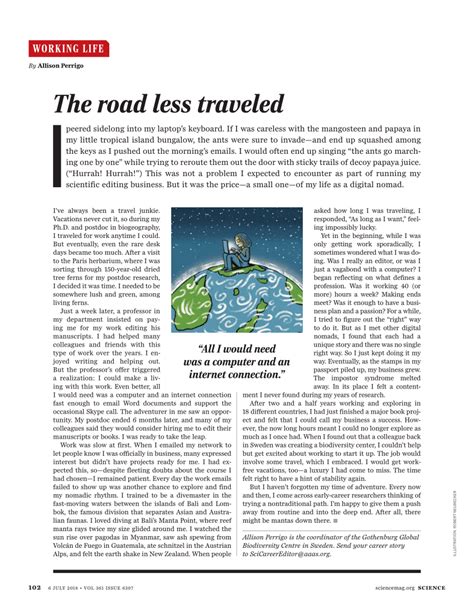 Pdf The Road Less Traveled